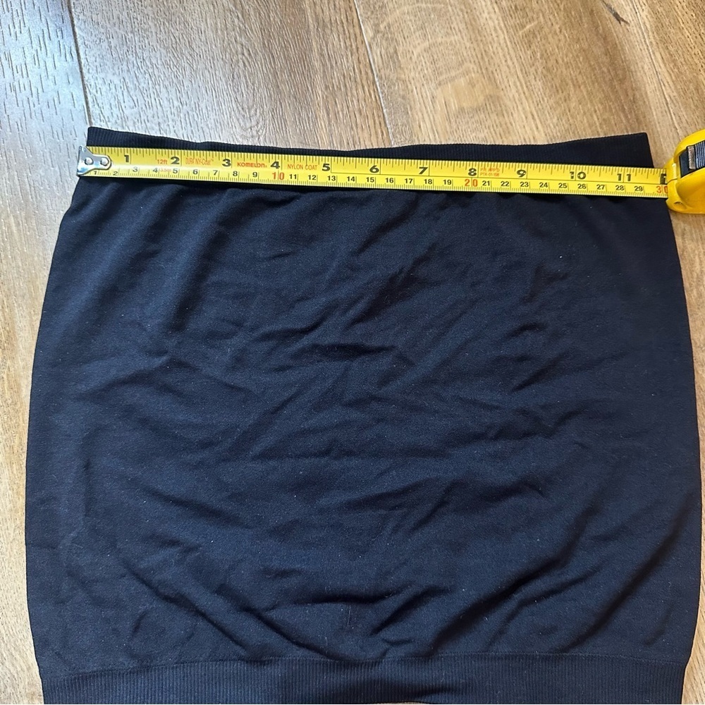Kurve By Idea Strapless Black Tube Top XSmall/Medium - Picture 5 of 7